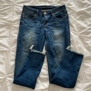 Cropped jeans
